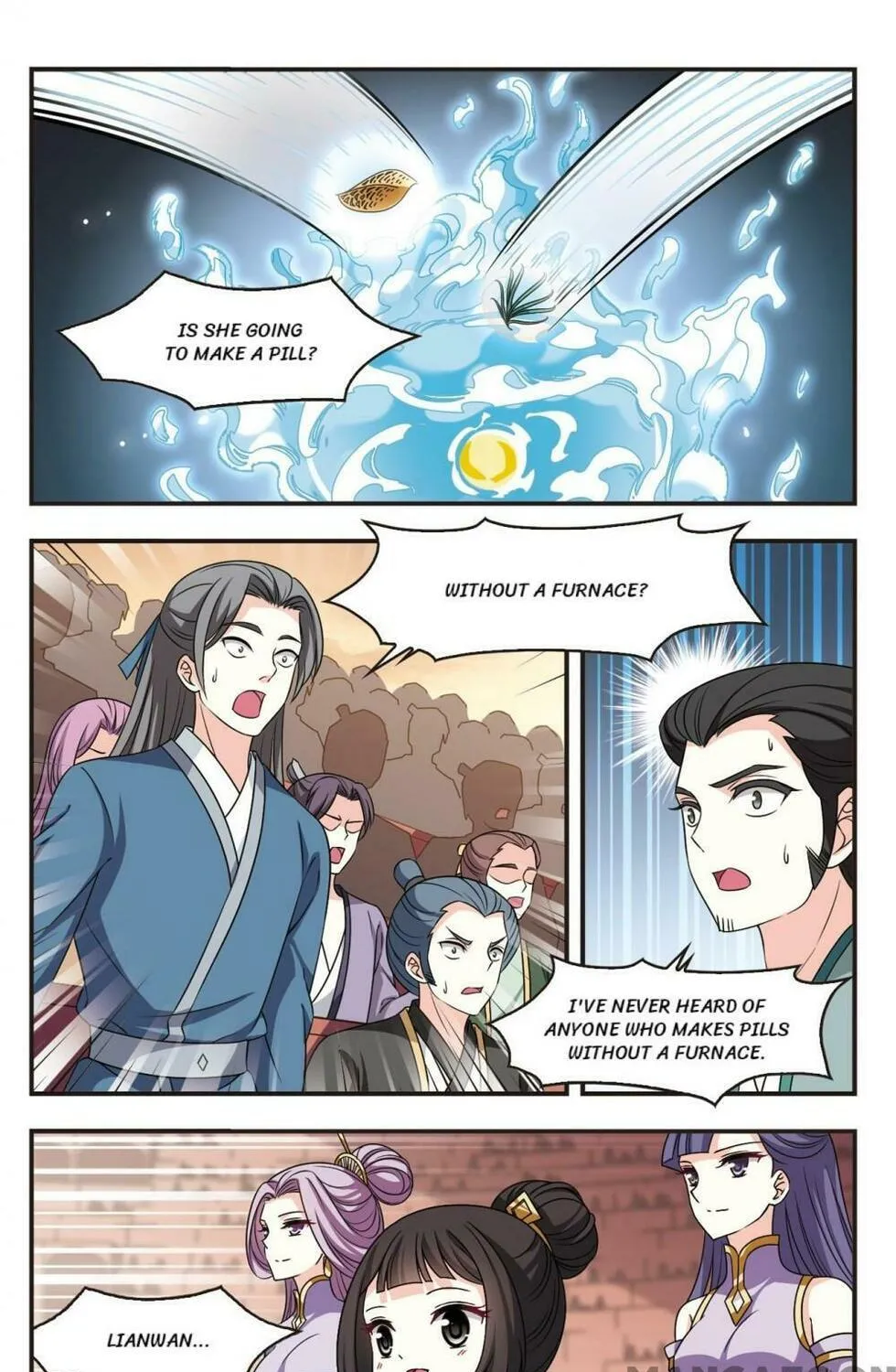 Read Feng Qi Cang Lan (Colored) chapter 445 image 9 on Lezhin