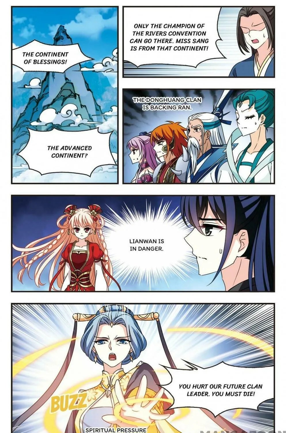 Read Feng Qi Cang Lan (Colored) chapter 452 image 3 on Lezhin