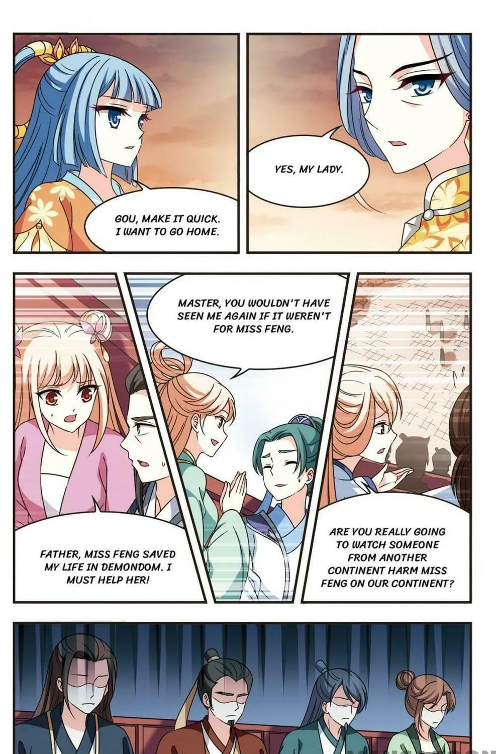 Read Feng Qi Cang Lan (Colored) chapter 453 image 4 on Lezhin