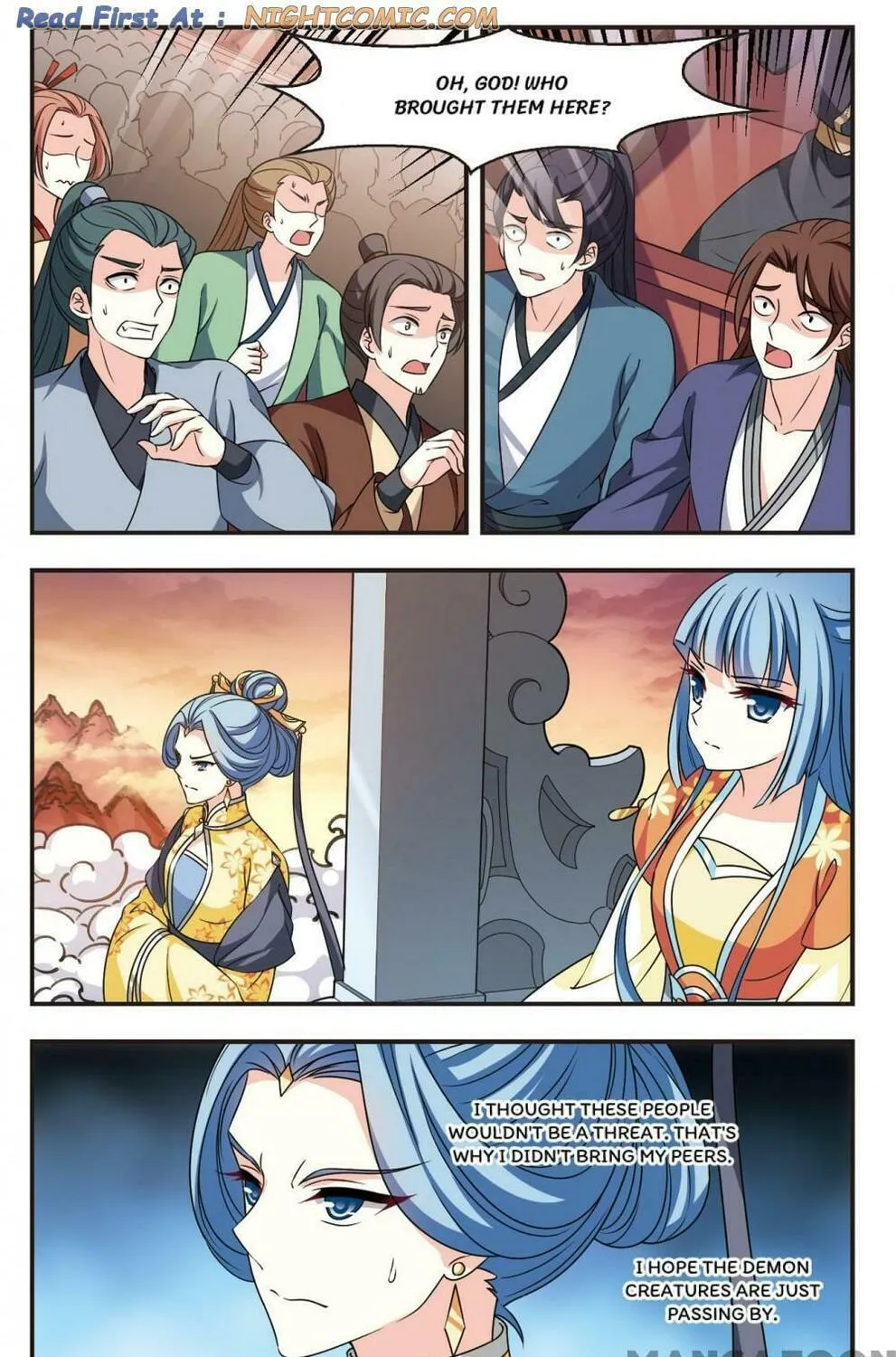 Read Feng Qi Cang Lan (Colored) chapter 454 image 0 on Lezhin