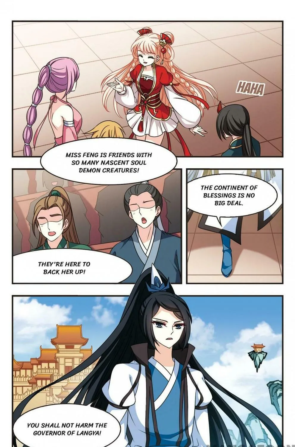 Read Feng Qi Cang Lan (Colored) chapter 454 image 6 on Lezhin