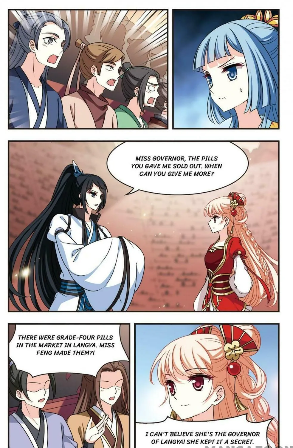 Read Feng Qi Cang Lan (Colored) chapter 454 image 8 on Lezhin