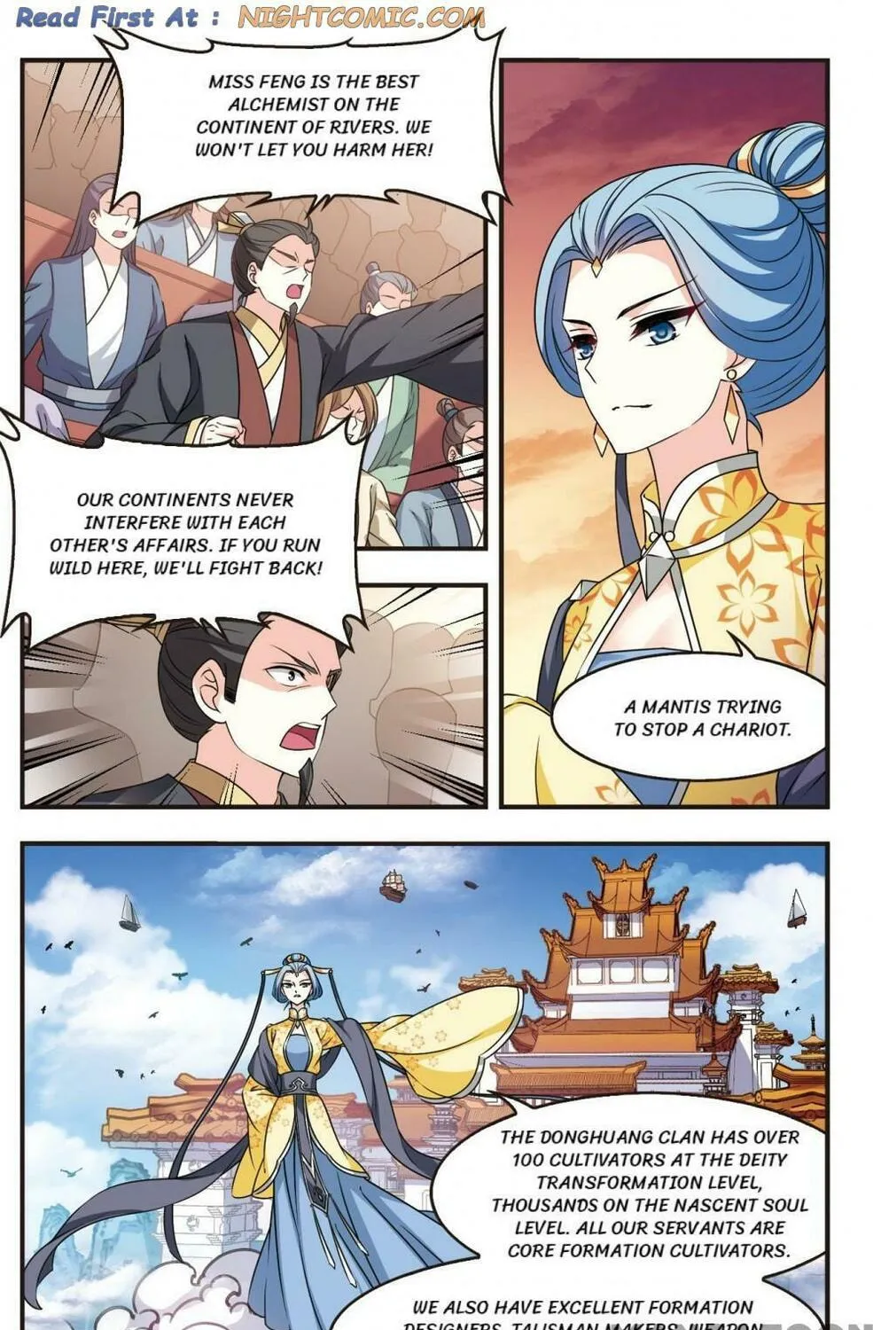Read Feng Qi Cang Lan (Colored) chapter 455 image 0 on Lezhin