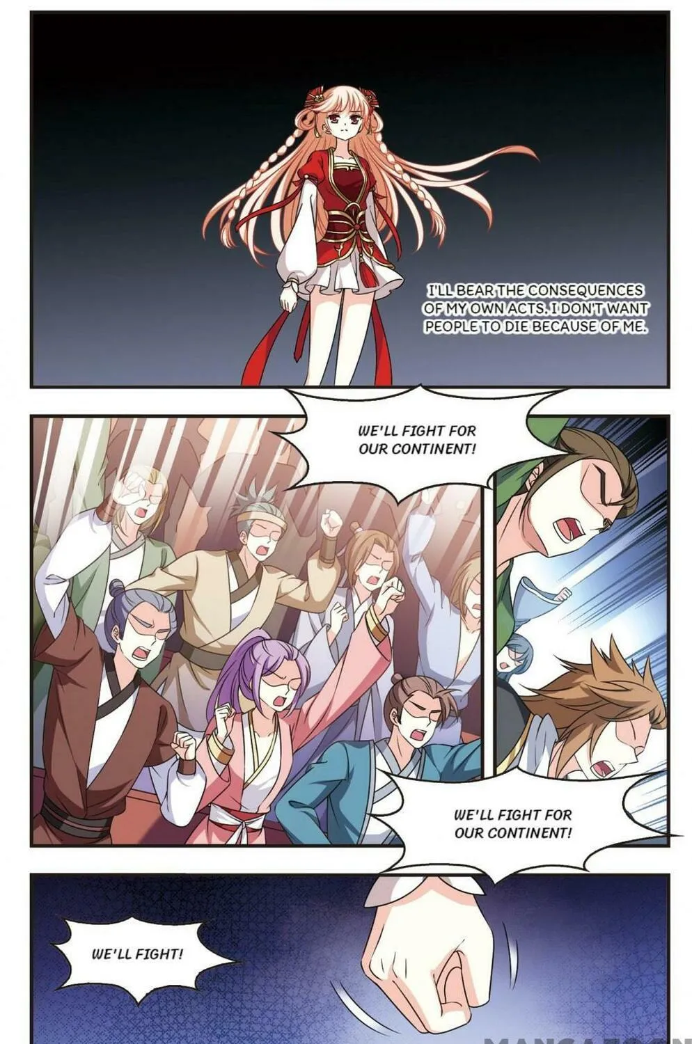 Read Feng Qi Cang Lan (Colored) chapter 456 image 2 on Lezhin