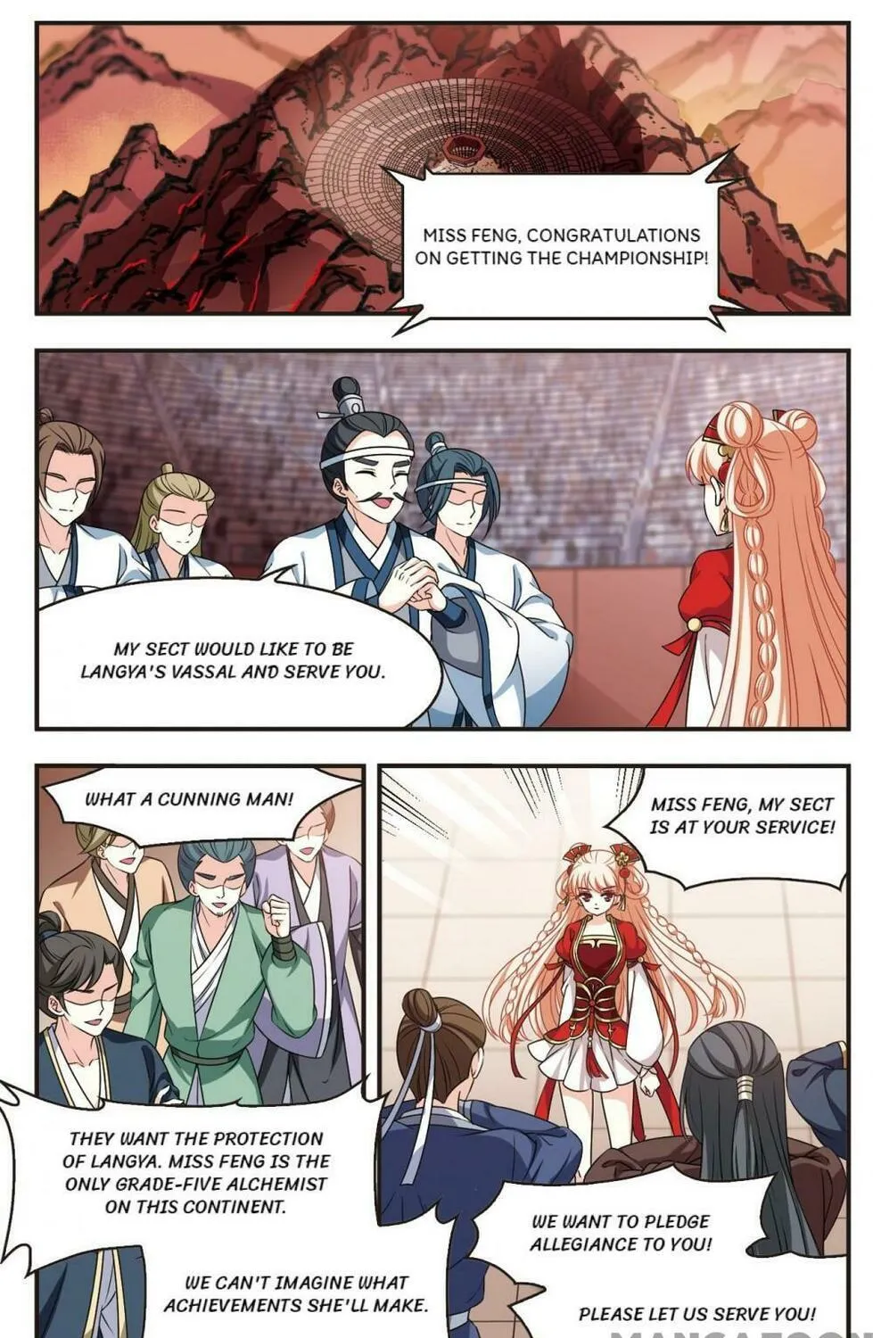 Read Feng Qi Cang Lan (Colored) chapter 456 image 7 on Lezhin