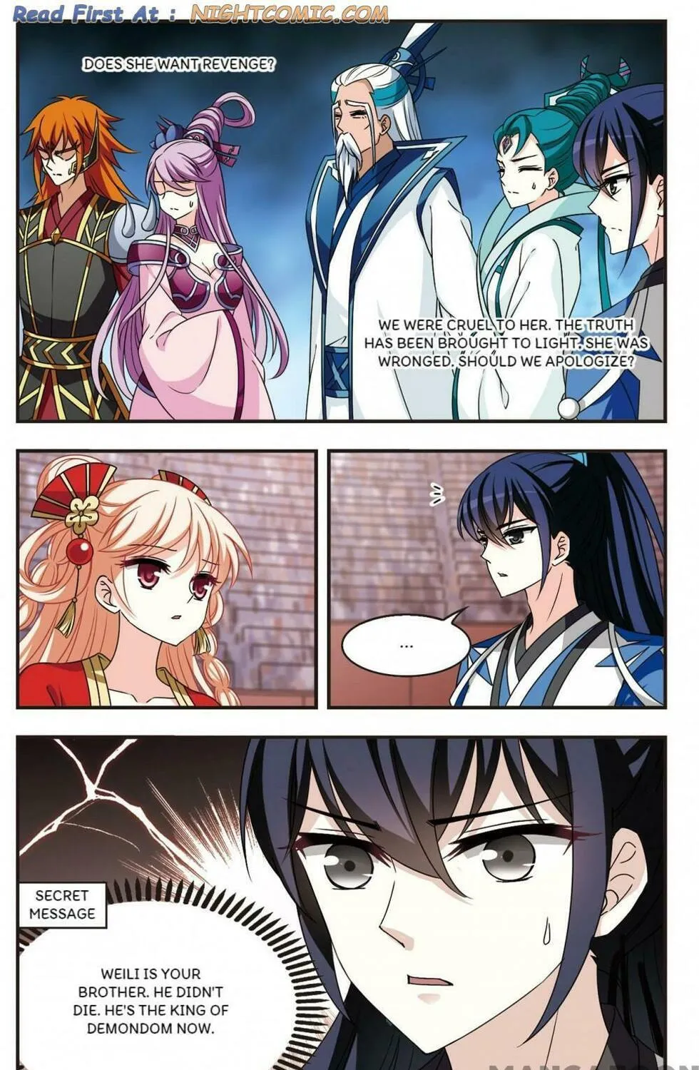 Read Feng Qi Cang Lan (Colored) chapter 457 image 0 on Lezhin