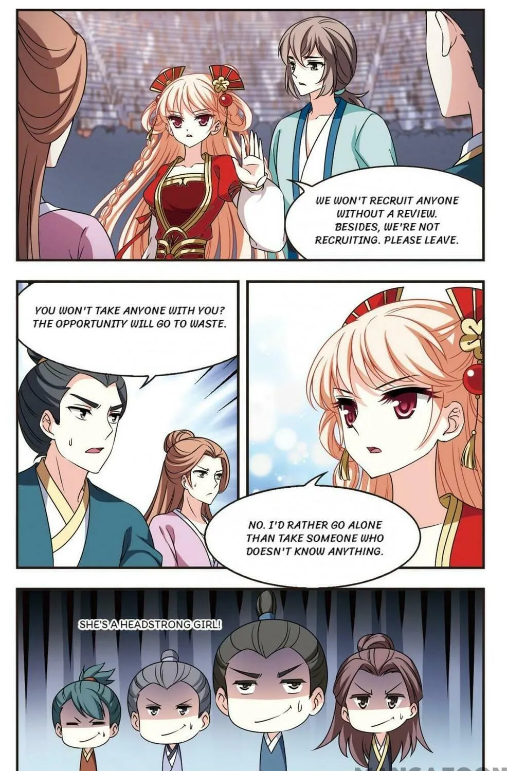 Read Feng Qi Cang Lan (Colored) chapter 459 image 8 on Lezhin