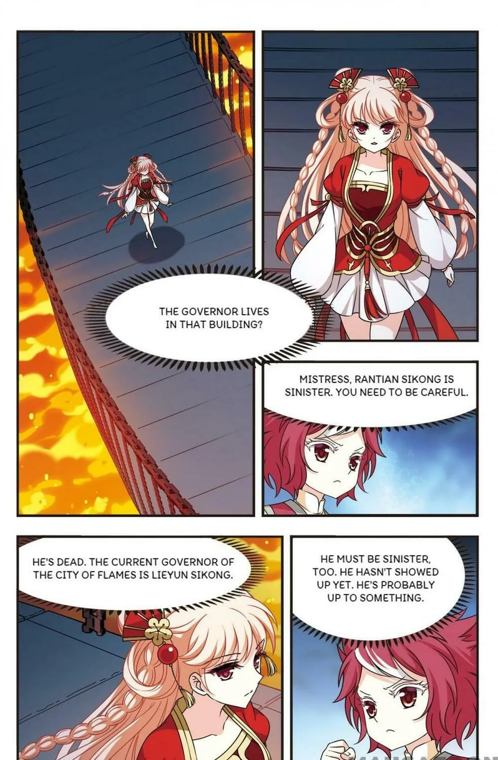 Read Feng Qi Cang Lan (Colored) chapter 460 image 12 on Lezhin