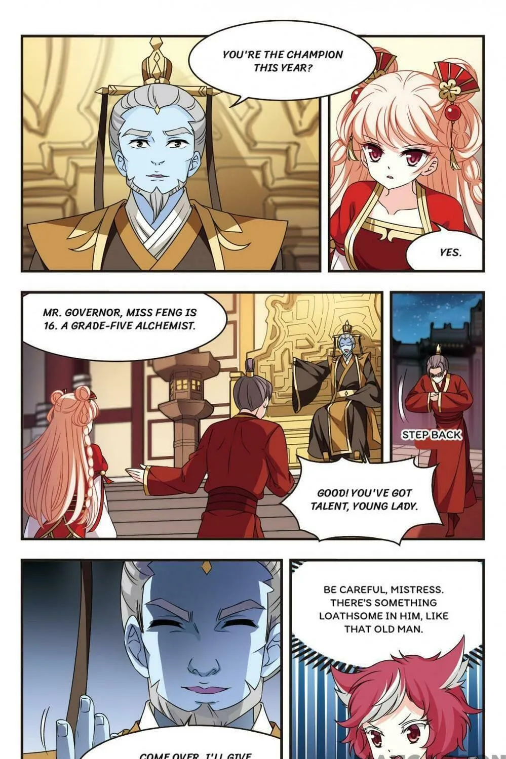 Read Feng Qi Cang Lan (Colored) chapter 461 image 8 on Lezhin