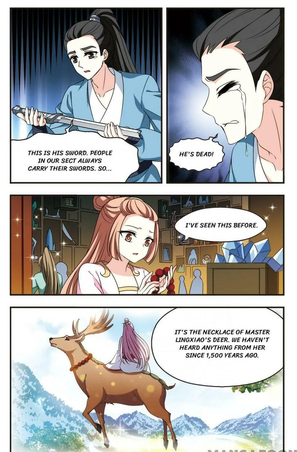 Read Feng Qi Cang Lan (Colored) chapter 464 image 4 on Lezhin