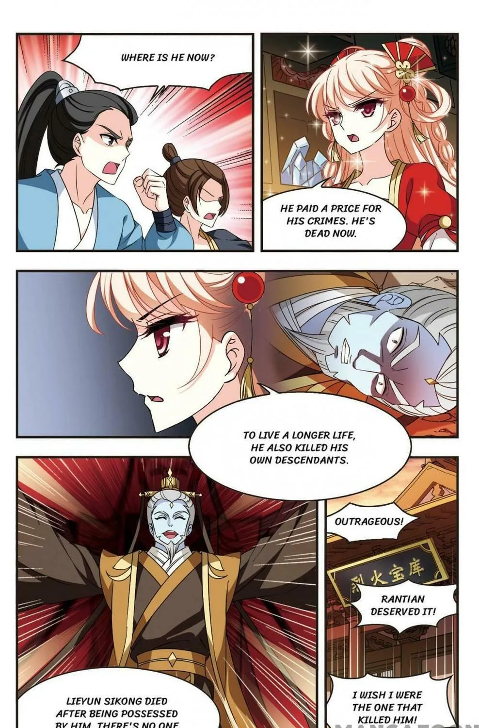 Read Feng Qi Cang Lan (Colored) chapter 464 image 8 on Lezhin