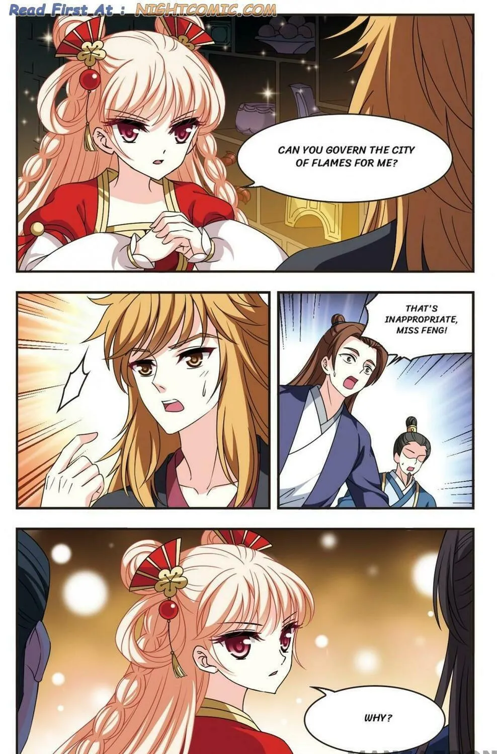 Read Feng Qi Cang Lan (Colored) chapter 465 image 8 on Lezhin