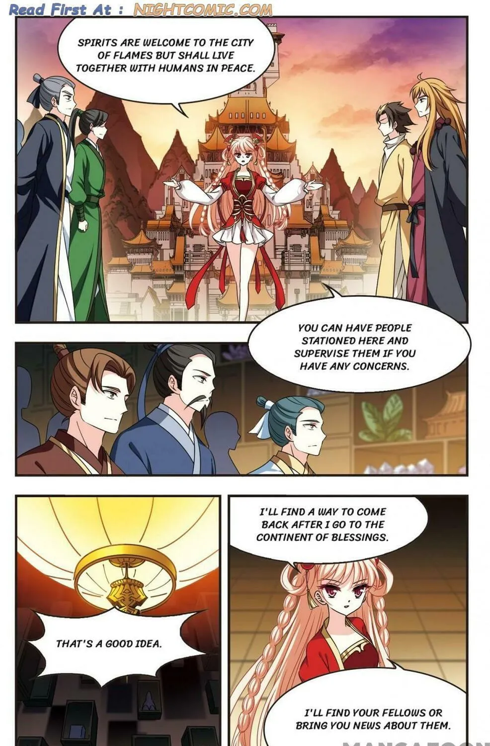 Read Feng Qi Cang Lan (Colored) chapter 466 image 0 on Lezhin