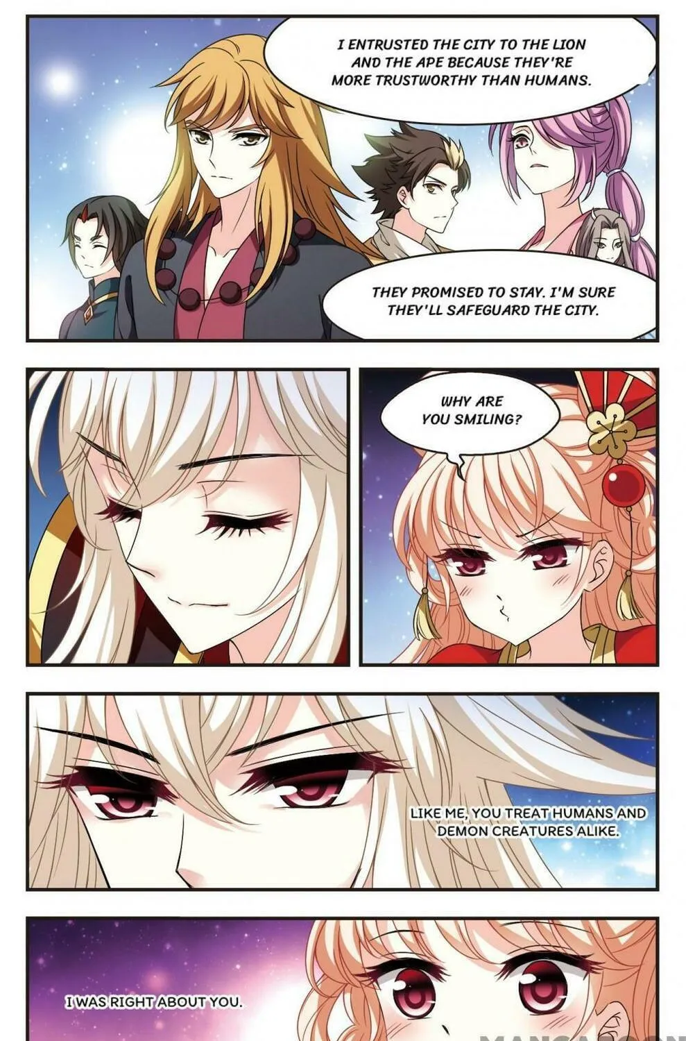 Read Feng Qi Cang Lan (Colored) chapter 466 image 8 on Lezhin