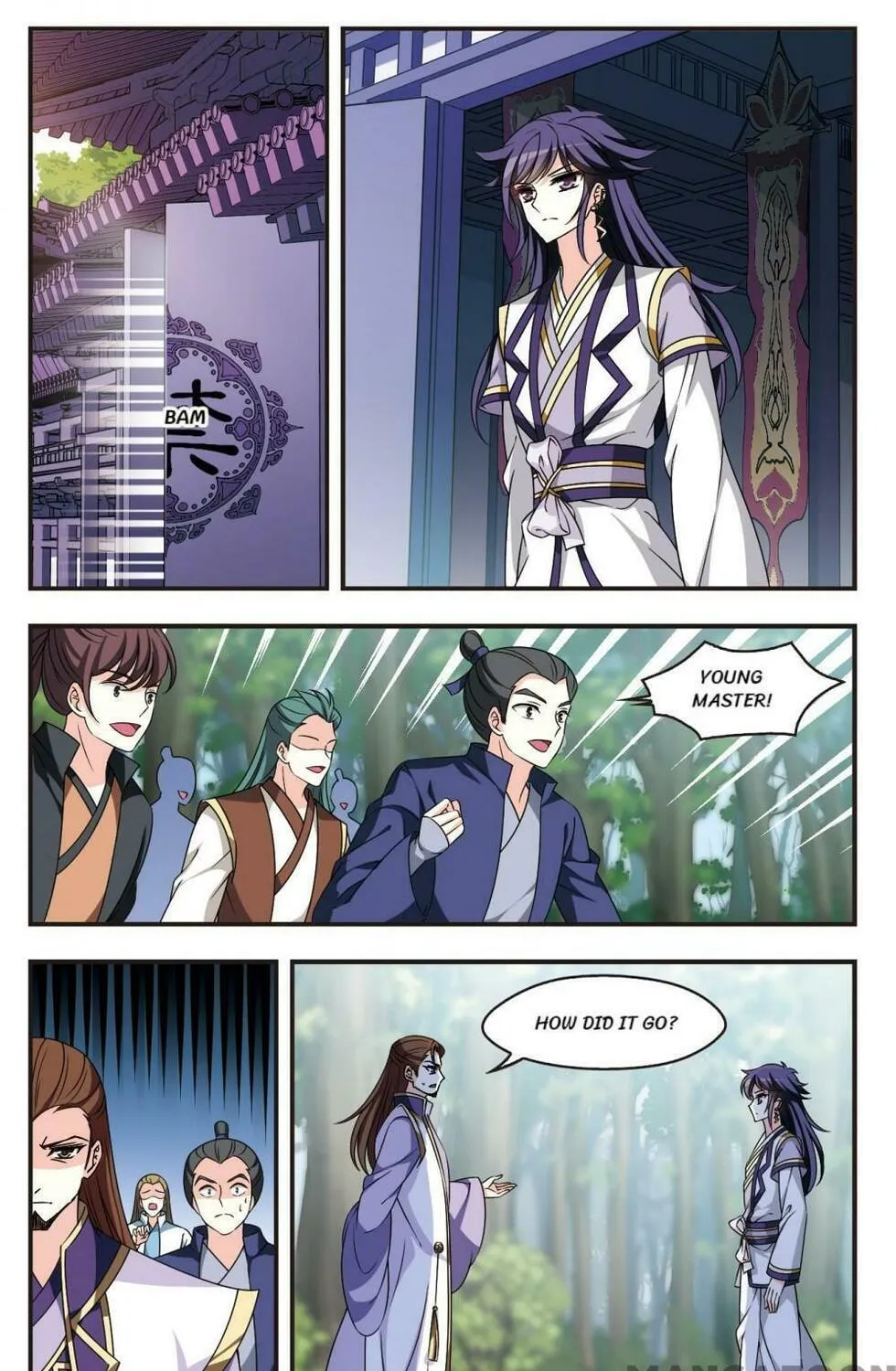 Read Feng Qi Cang Lan (Colored) chapter 468 image 8 on Lezhin