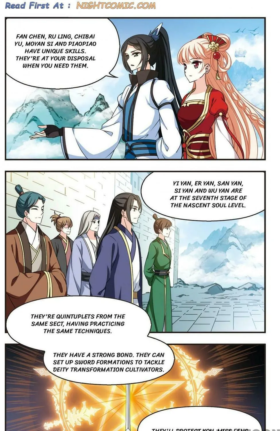 Read Feng Qi Cang Lan (Colored) chapter 470 image 0 on Lezhin