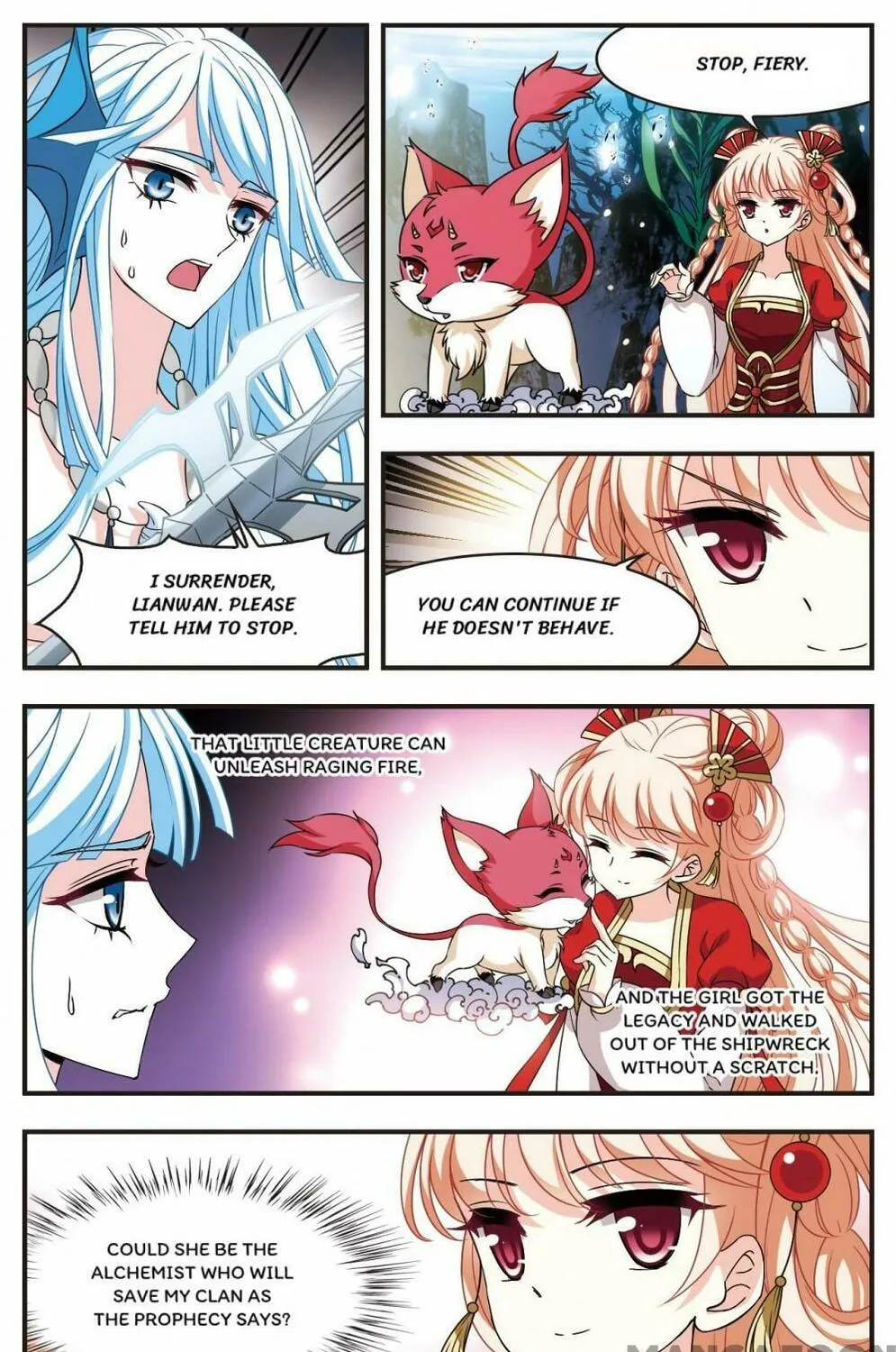 Read Feng Qi Cang Lan (Colored) chapter 485 image 4 on Lezhin
