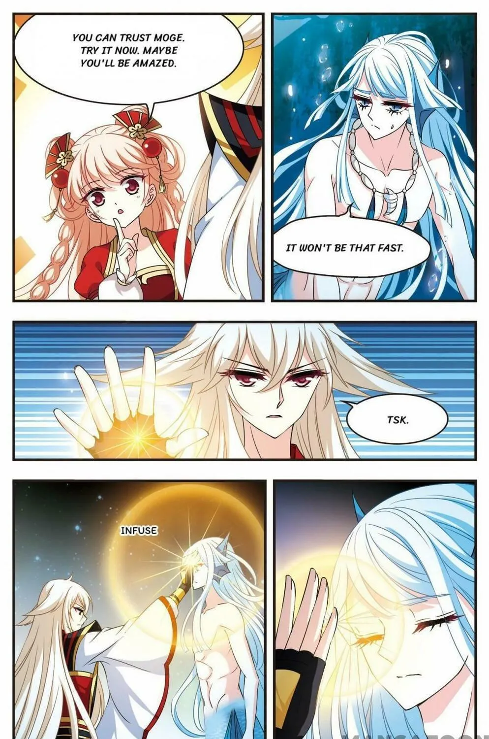 Read Feng Qi Cang Lan (Colored) chapter 486 image 8 on Lezhin