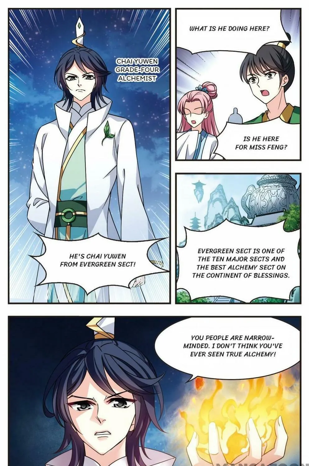 Read Feng Qi Cang Lan (Colored) chapter 503 image 4 on Lezhin