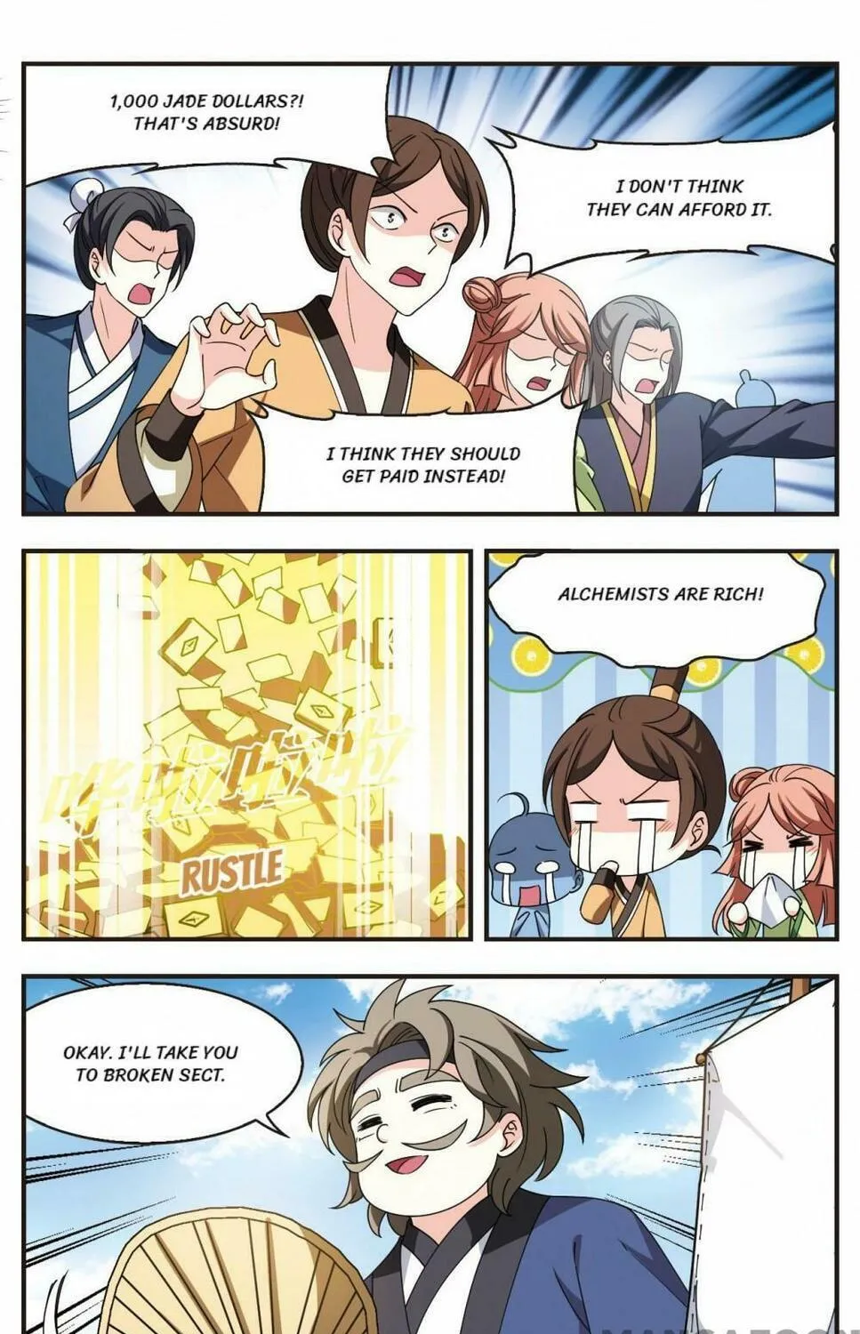 Read Feng Qi Cang Lan (Colored) chapter 507 image 10 on Lezhin