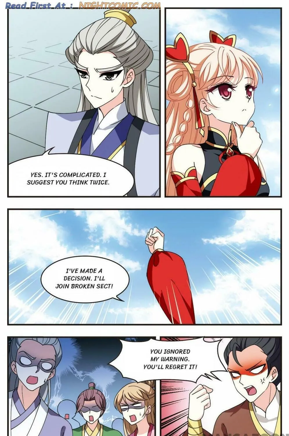 Read Feng Qi Cang Lan (Colored) chapter 507 image 2 on Lezhin