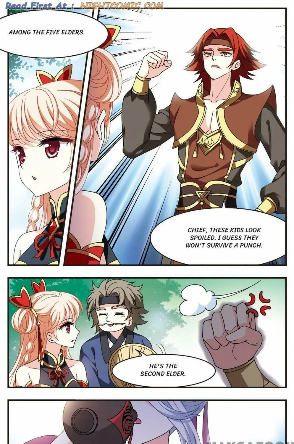 Read Feng Qi Cang Lan (Colored) chapter 509 image 4 on Lezhin