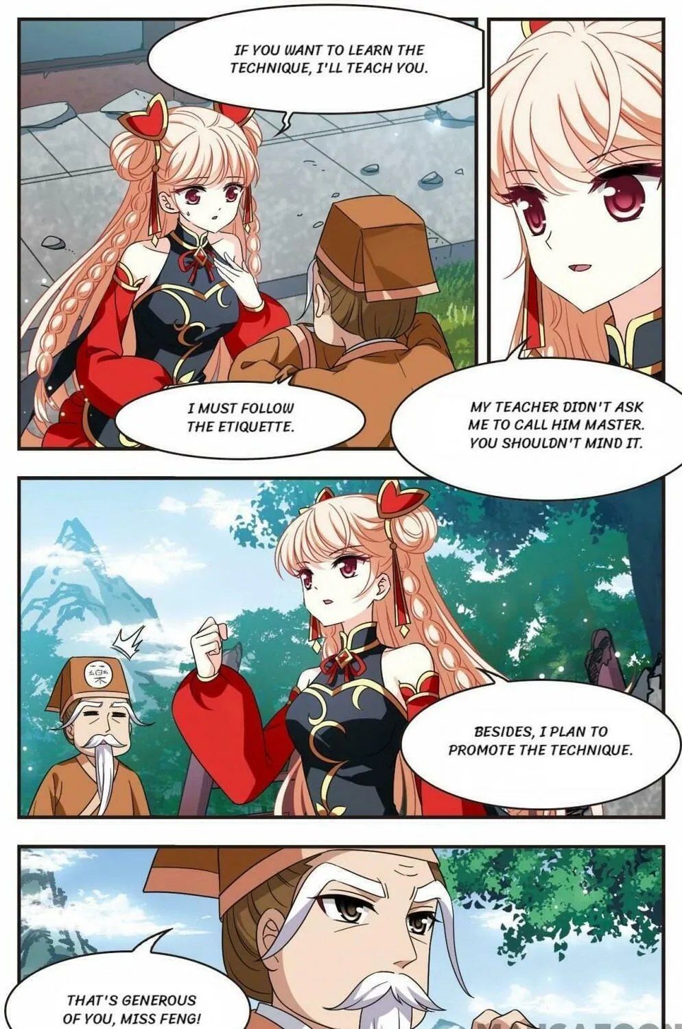 Read Feng Qi Cang Lan (Colored) chapter 514 image 8 on Lezhin