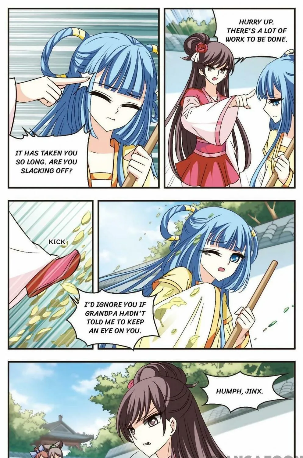 Read Feng Qi Cang Lan (Colored) chapter 98 image 8 on Lezhin