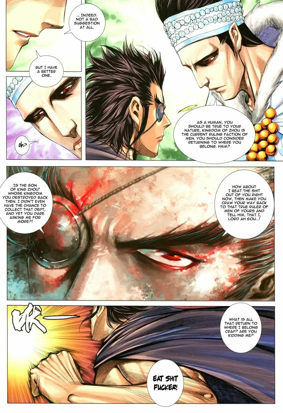 Read Feng Shen Ji III chapter 10 image 8 on Lezhin