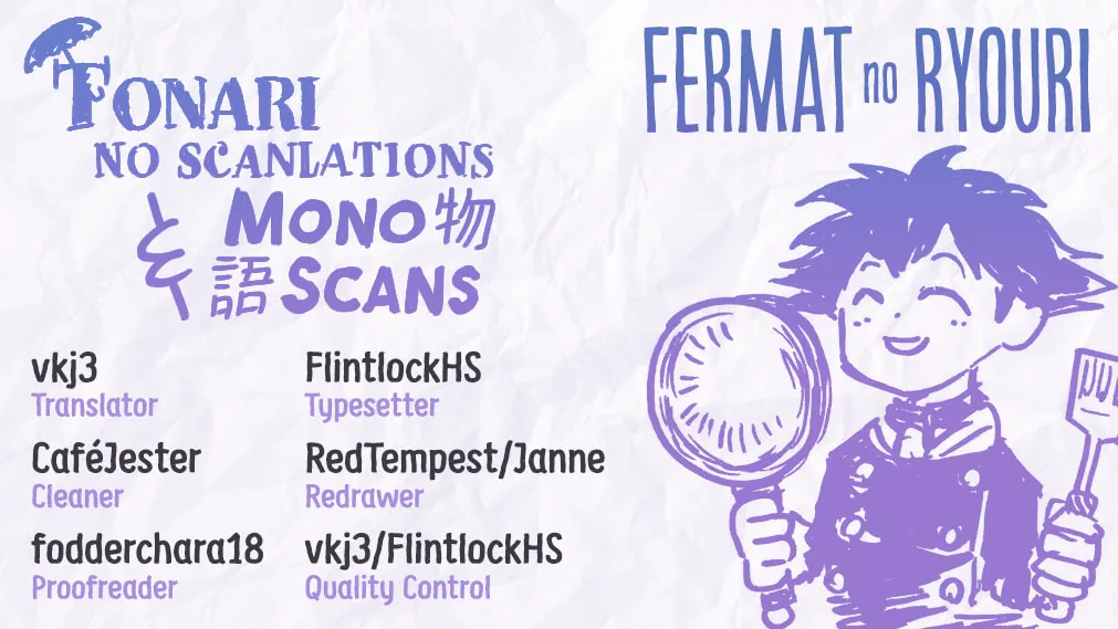 Read Fermat no Ryouri chapter 3 image 104 on Lezhin