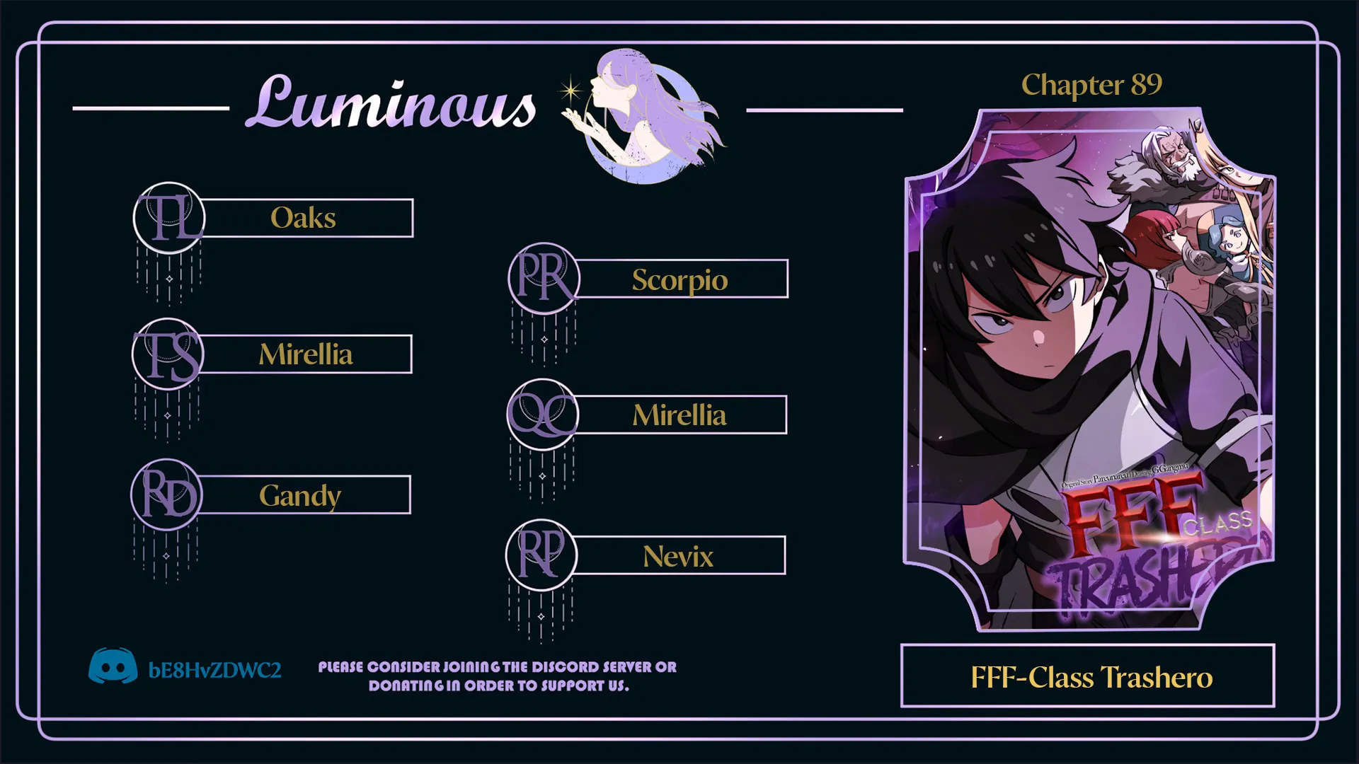 Read FFF-Class Trashero chapter 89 image 0 on Lezhin