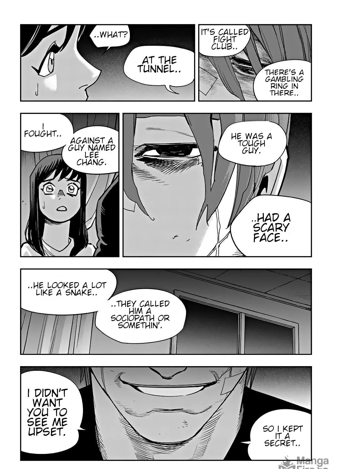 Read Fight Class 3 chapter 95 image 10 on Lezhin