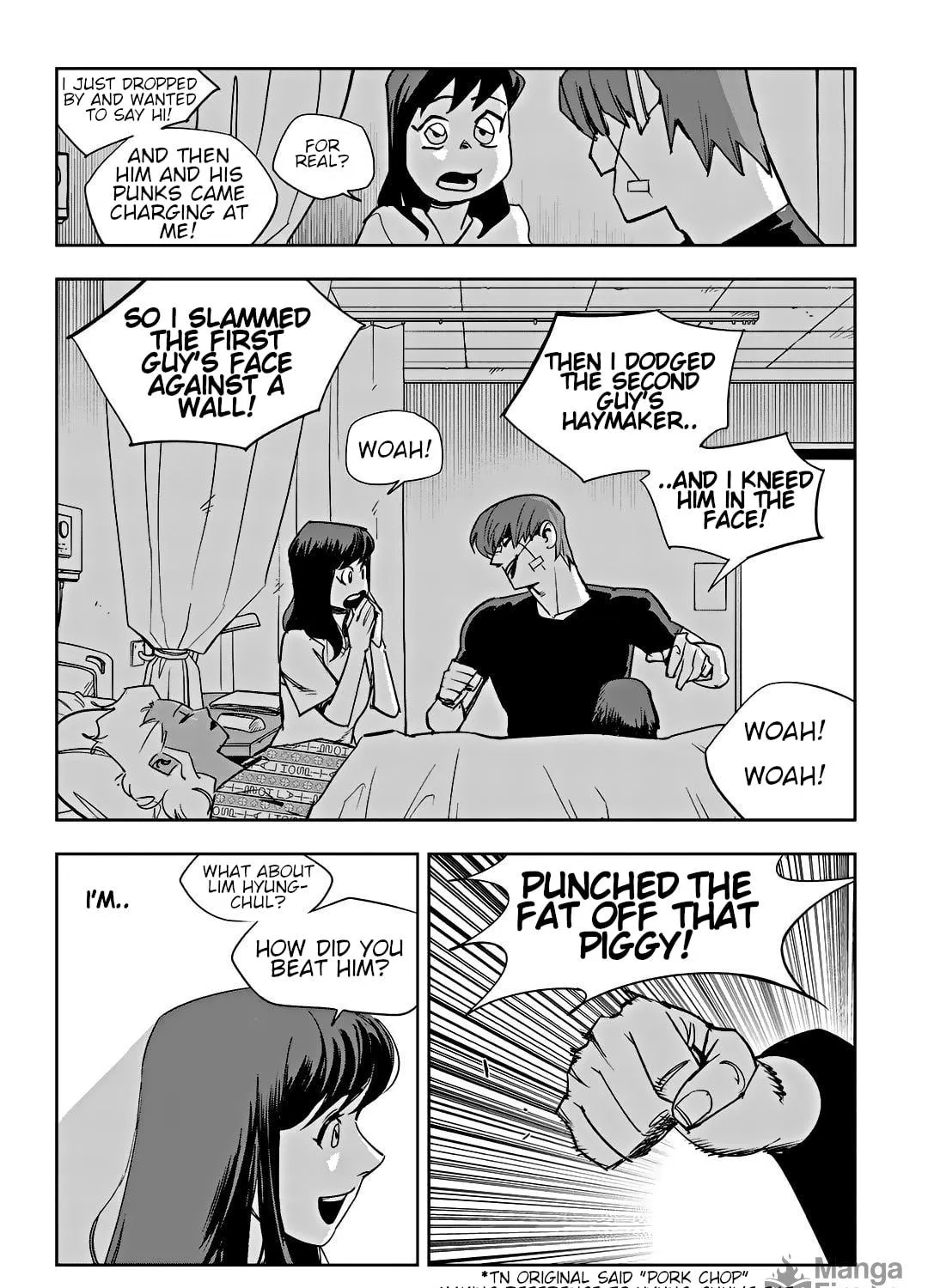 Read Fight Class 3 chapter 95 image 18 on Lezhin