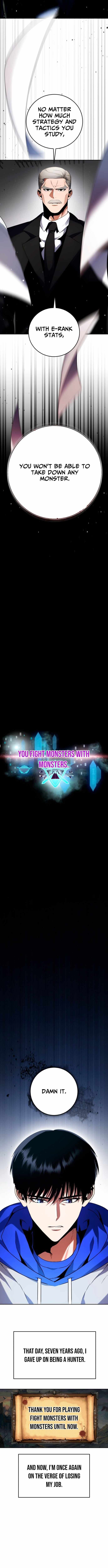 Read Fight Monsters with Monsters chapter 1 image 2 on Lezhin