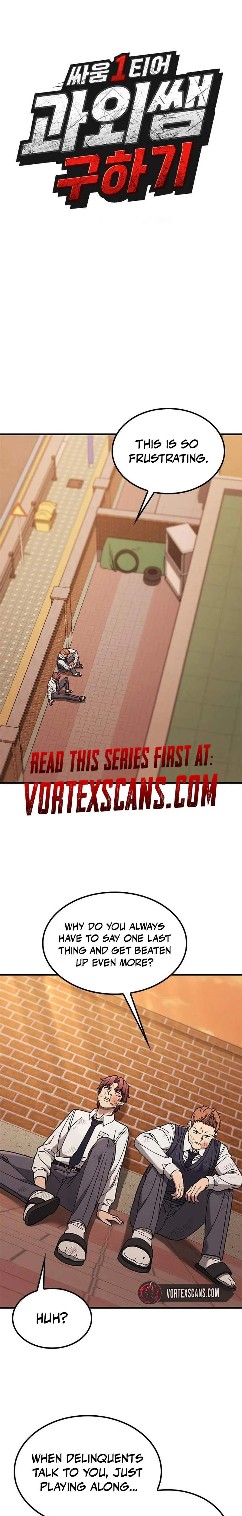 Read Fight Tier 1 Saving a tutor chapter 9 image 8 on Lezhin