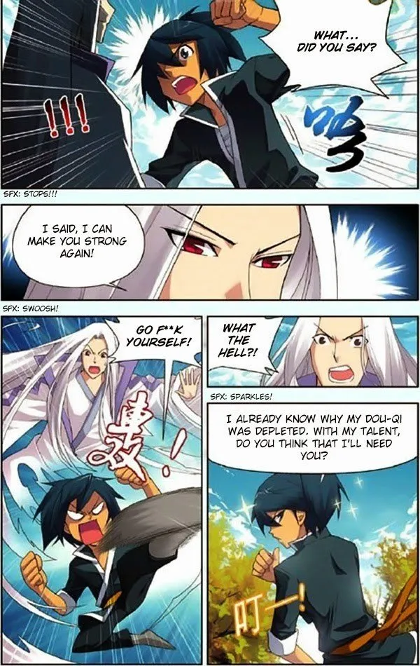 Read Fights Breaking Through The Heavens chapter 0 image 13 on Lezhin