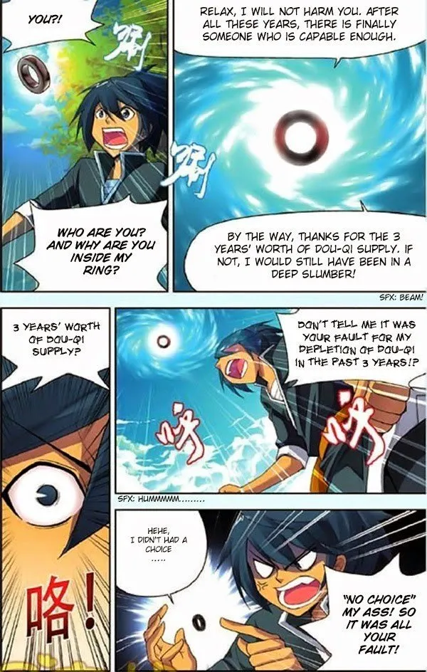 Read Fights Breaking Through The Heavens chapter 0 image 8 on Lezhin