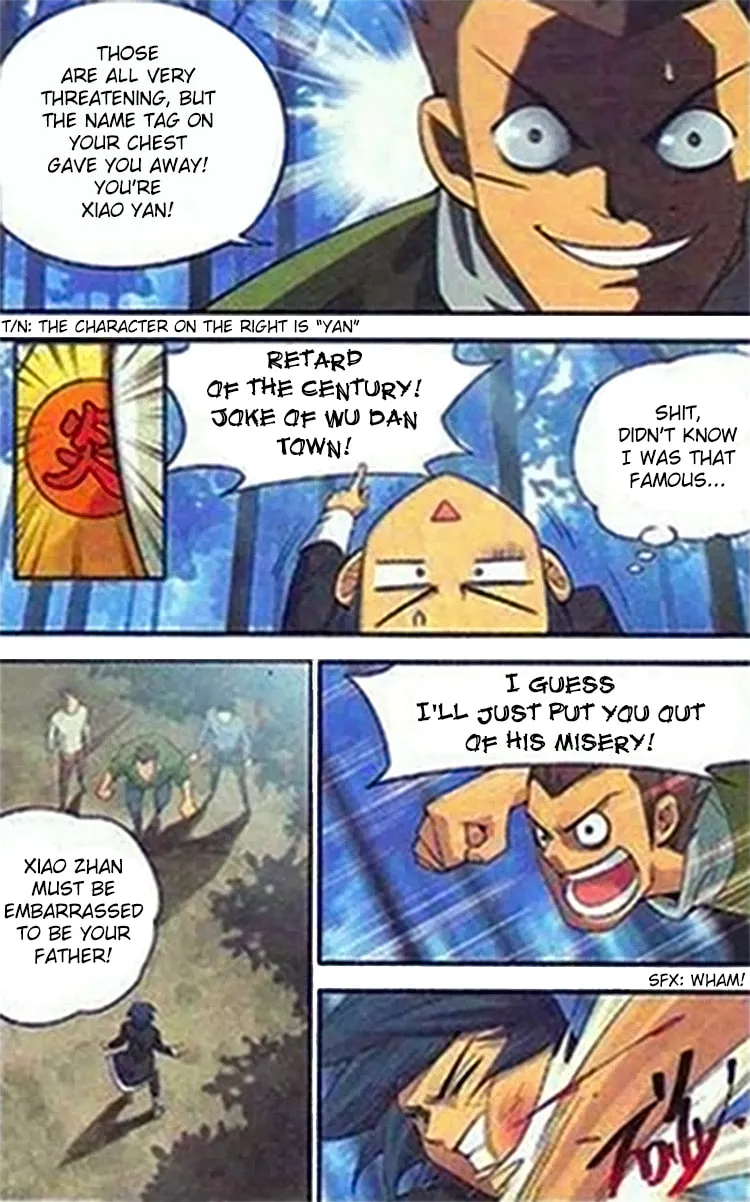 Read Fights Breaking Through The Heavens chapter 1.1 image 9 on Lezhin