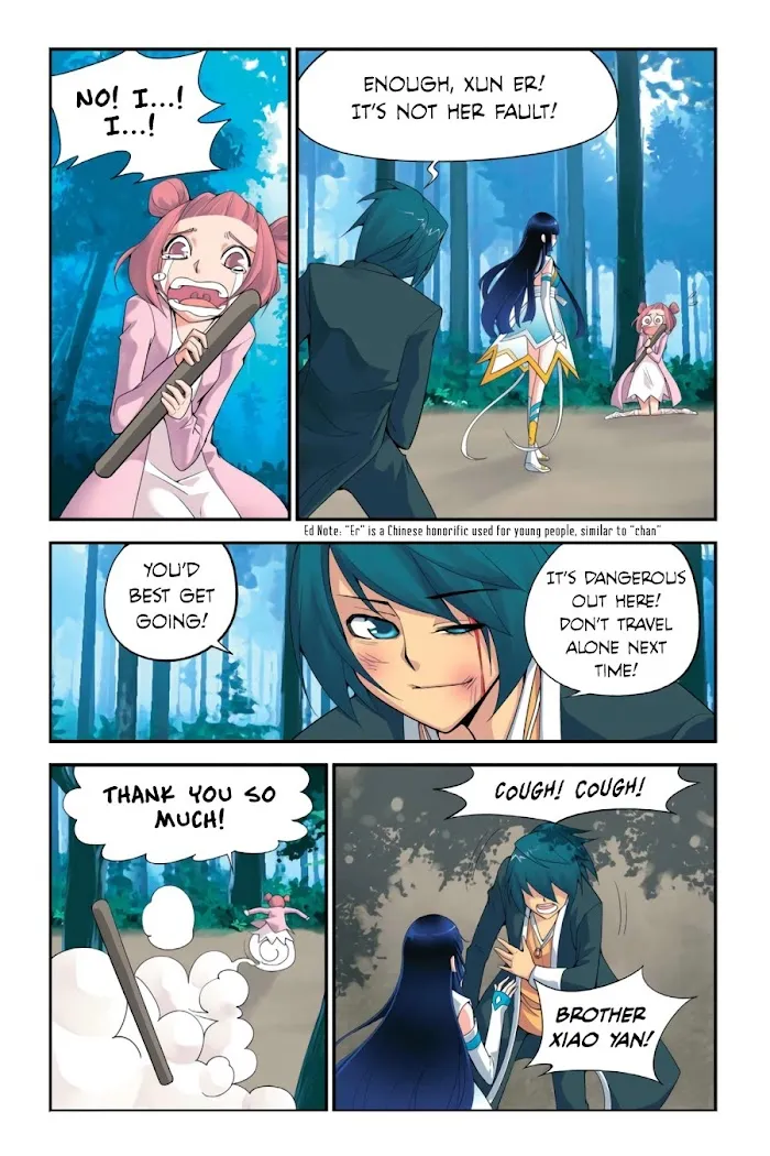 Read Fights Breaking Through The Heavens chapter 1 image 13 on Lezhin