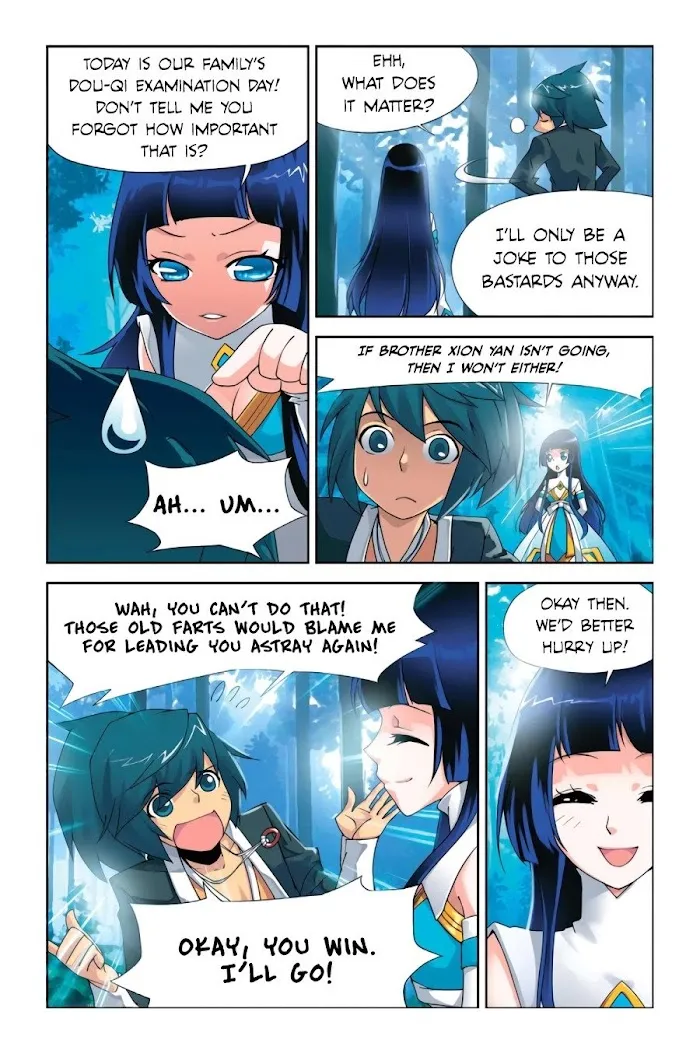 Read Fights Breaking Through The Heavens chapter 1 image 16 on Lezhin