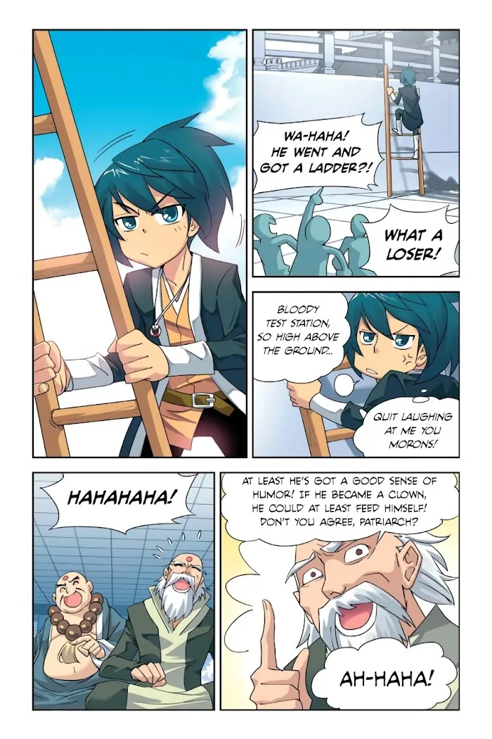 Read Fights Breaking Through The Heavens chapter 1 image 21 on Lezhin
