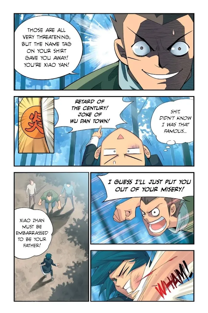 Read Fights Breaking Through The Heavens chapter 1 image 7 on Lezhin