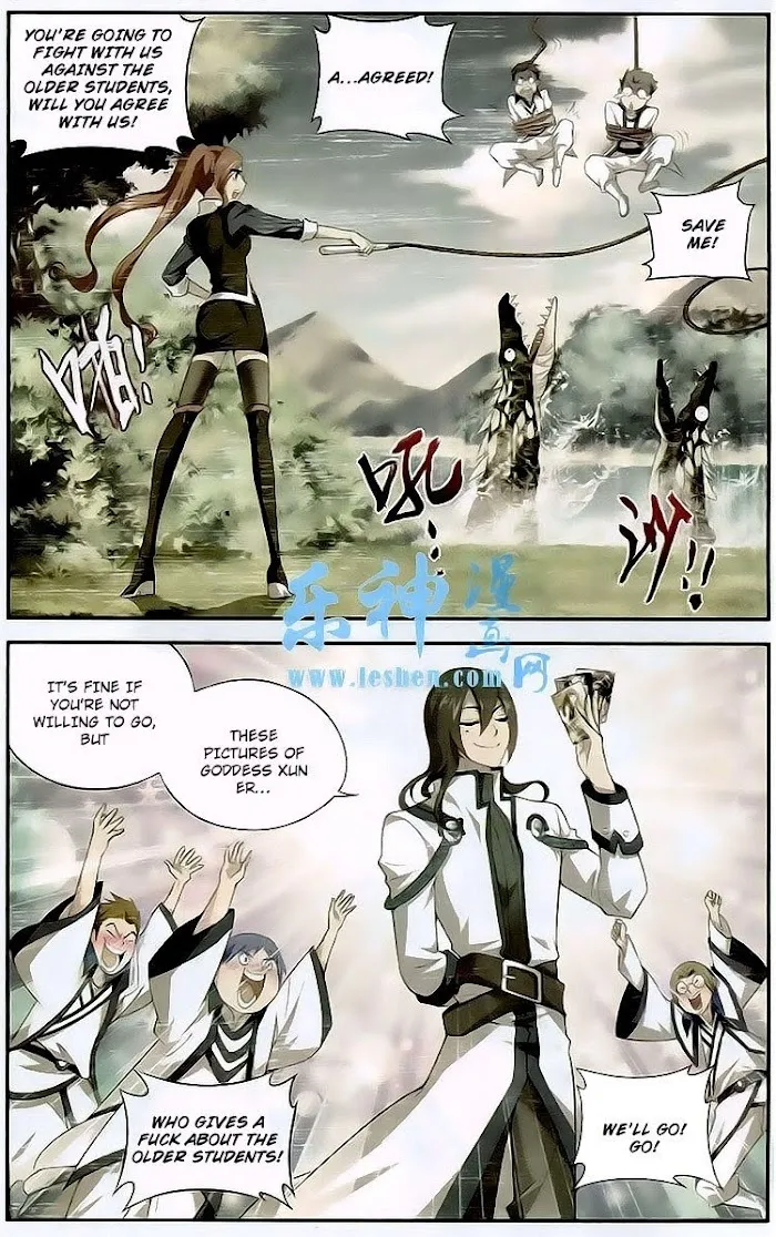Read Fights Breaking Through The Heavens chapter 117 image 3 on Lezhin