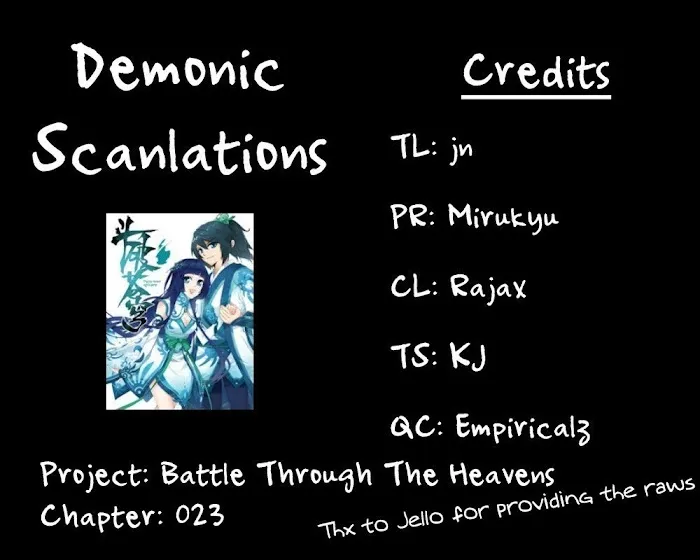 Read Fights Breaking Through The Heavens chapter 23 image 0 on Lezhin