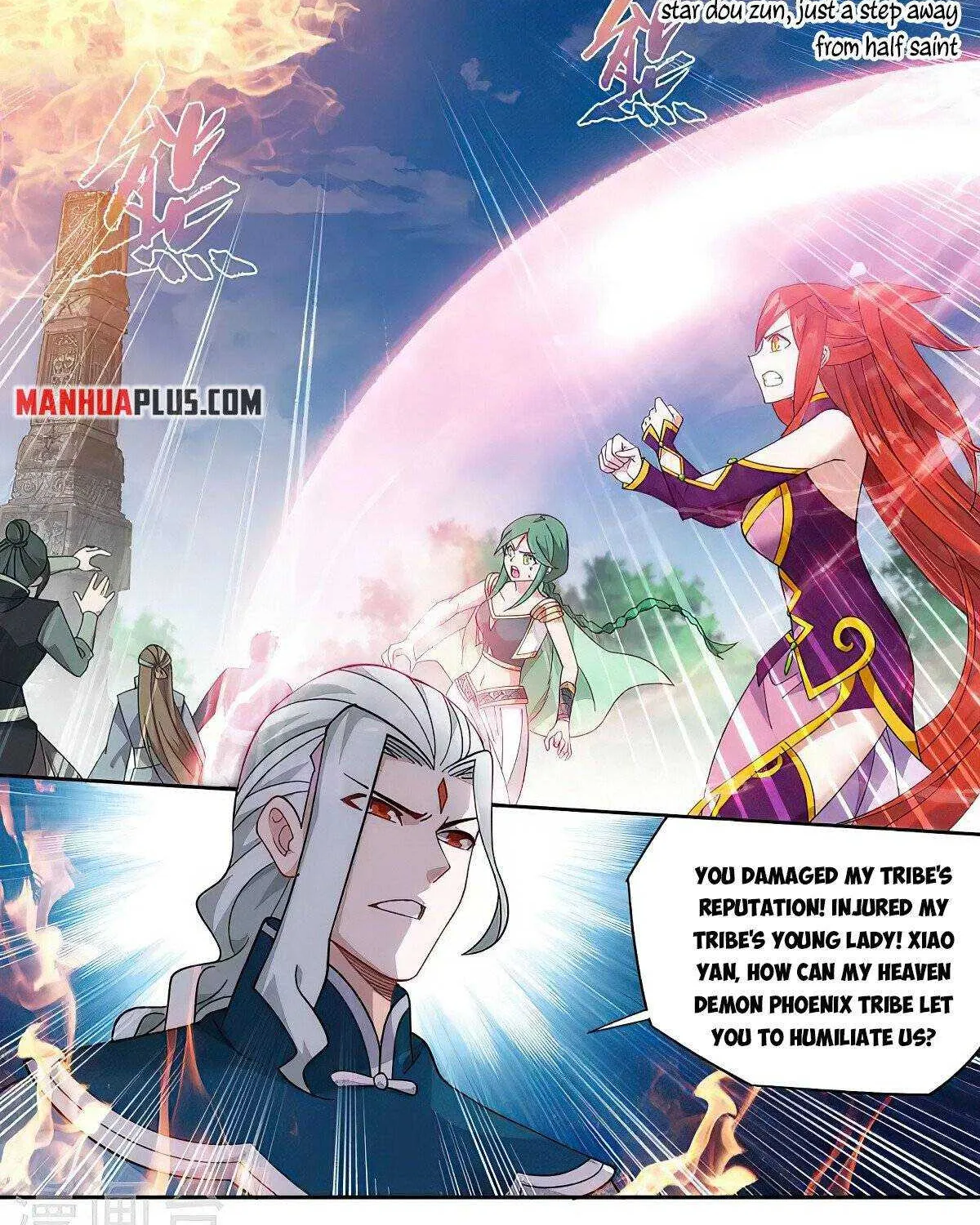 Read Fights Breaking Through The Heavens chapter 369 image 1 on Lezhin
