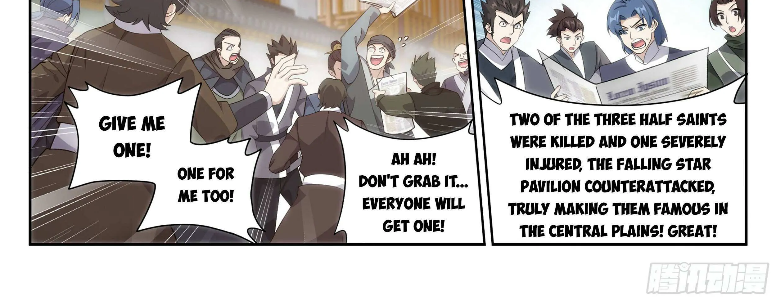 Read Fights Breaking Through The Heavens chapter 381 image 7 on Lezhin