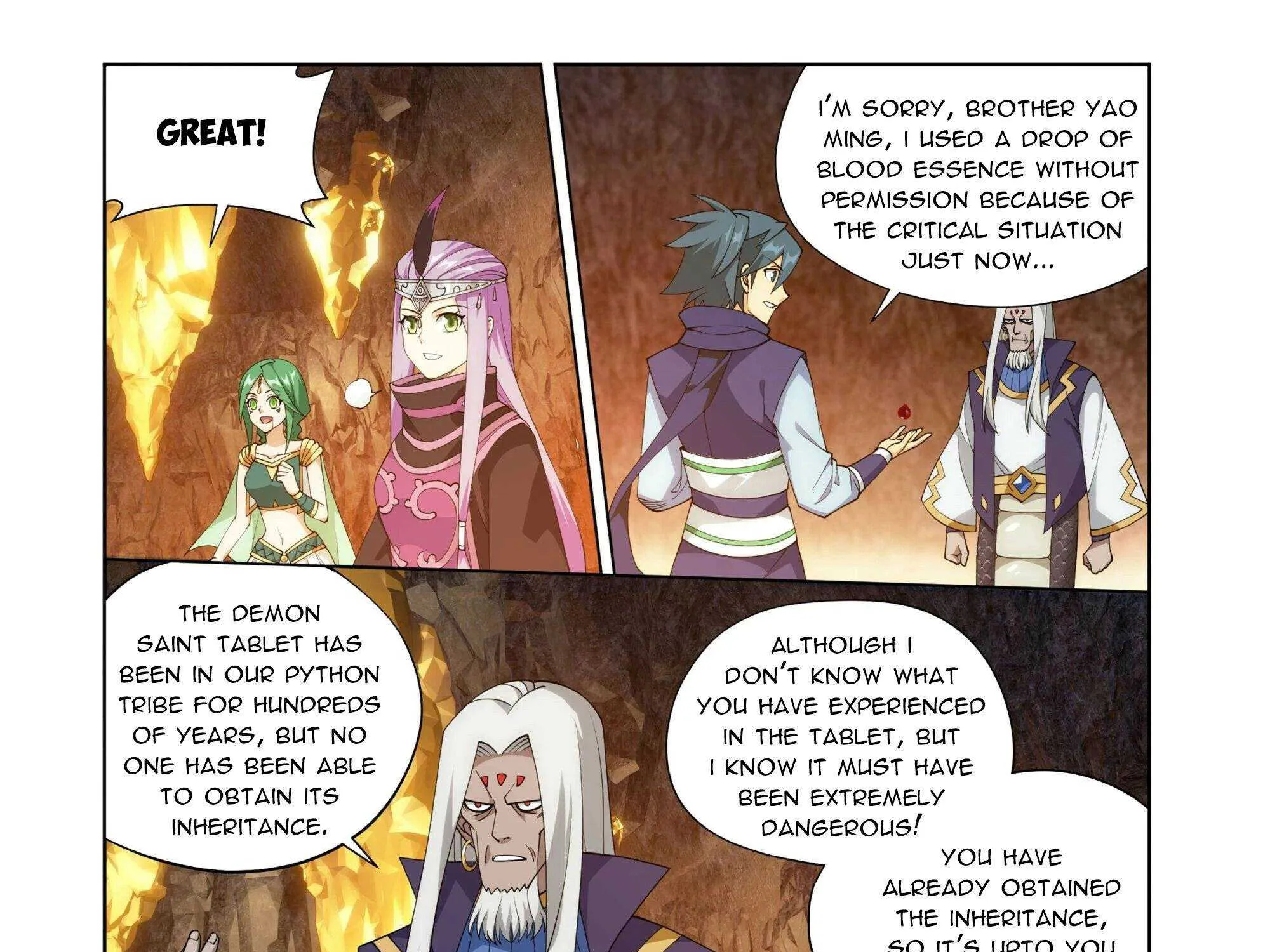 Read Fights Breaking Through The Heavens chapter 394 image 38 on Lezhin