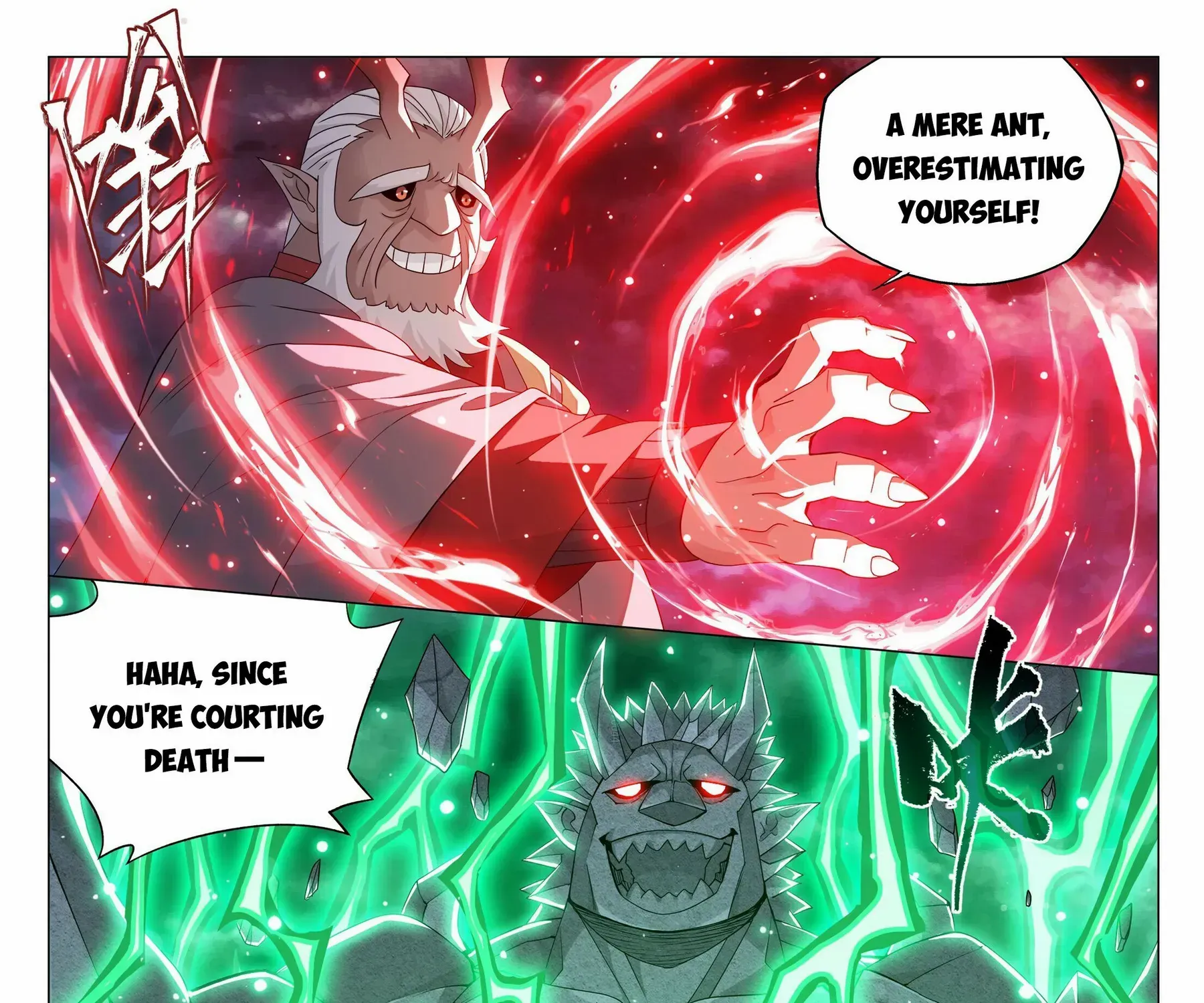 Read Fights Breaking Through The Heavens chapter 400 image 5 on Lezhin
