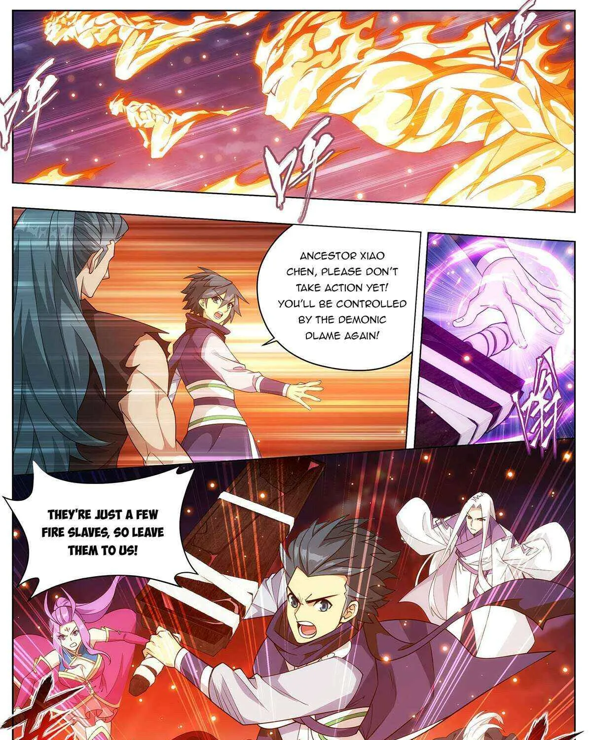 Read Fights Breaking Through The Heavens chapter 422 image 3 on Lezhin