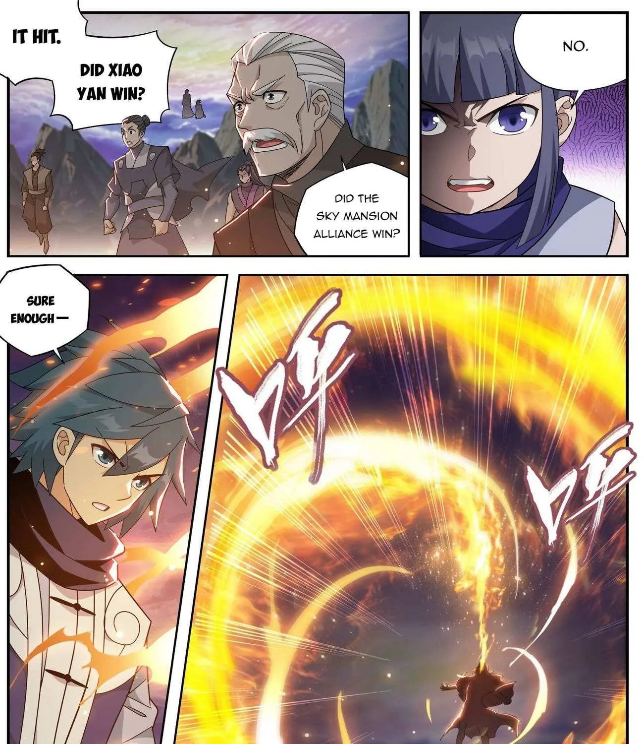 Read Fights Breaking Through The Heavens chapter 430 image 32 on Lezhin